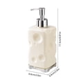thumbnail image 3 of Lisbinx Refillable Hand Soap Dispenser Bottle, 450 mL Plastic Pump, Bathroom Kitchen Countertop Liquid Soap, 4-Colour Options, 1-Pack, 3 of 6