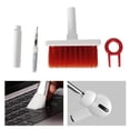 thumbnail image 4 of 4x Keyboard Cleaning Brush Corner Gap Tools earphone keyboard bluetooth earphone Cleaner for Keyboard Gamers PC Red, 4 of 8