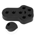 thumbnail image 3 of Universal Car Exhaust Hanger Bushing Rubber Insulator Mount Bracket 7 Holes 12mm Dia High Density, Easy to Install, Perfect Replacement for Car Exhaust Systems, 3 of 7