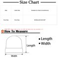 thumbnail image 2 of Penkiiy Women's Pullover Hat Devil Ears Thickened Knitted Hat Warm Hat White, 2 of 3