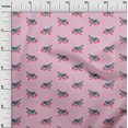 thumbnail image 2 of oneOone Polyester Lycra Fabric Branch & Bird Block Printed Fabric 1 Yard 56 Inch Wide, 2 of 4