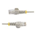 thumbnail image 3 of StarTech.com 6ft Slim LSZH CAT6 Ethernet Cable, 10 Gigabit Snagless RJ45 100W PoE Patch Cord, CAT 6 10GbE UTP Network Cable w/Strain Relief, Gray, Fluke Tested/ETL/Low Smoke Zero Halogen - Category 6 - 28AWG (N6PAT6GRS) - Patch cable - RJ-45 (M) to RJ-45 (M) - 6 ft - UTP - CAT 6 - snagless, stranded - gray, 3 of 4