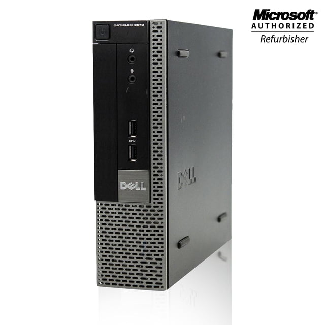 Dell Optiplex 9010 USFF Desktop Computer Core i7 3770S 16GB RAM 1TB HDD DVD Windows 10 Professional NEW Keyboard,Mouse,Power cord,WiFi Refurbished