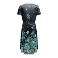 thumbnail image 4 of Ketyyh-chn99 Robes d'Été pour Femmes Grande Taille Robe Soleil Robes pour Femmes Combinaisons Manches à Volants Shorts Robe Courte GN1,2TG, 4 of 5