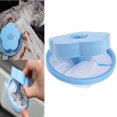 thumbnail image 1 of Hair Removal, Hair Catcher Floating Ball, Plum Blossom-shape Laundry Filter Mesh For Washing Machine Home, 1 of 8