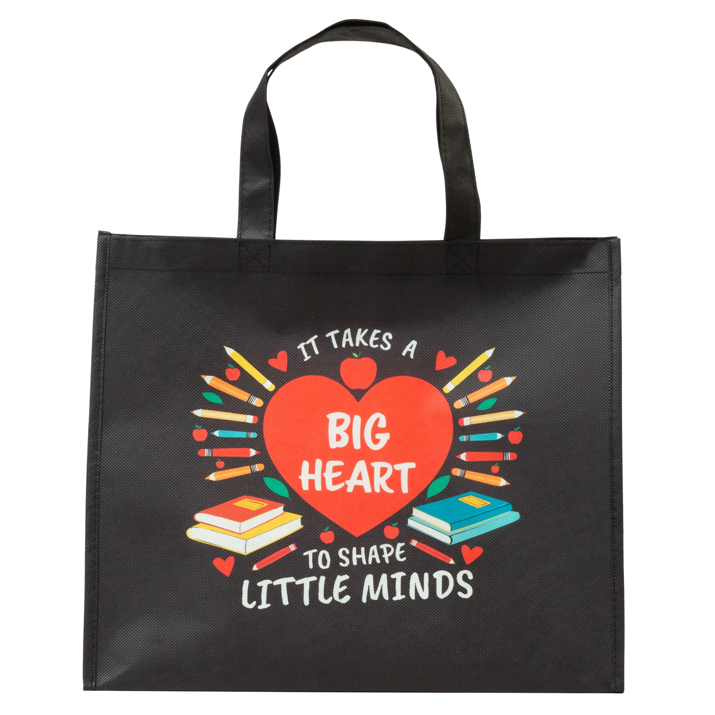 Sac d’épicerie réutilisable avec porte-bouteille, Sac réutilisable pour les courses, Sac de Courses Polyvalent Design pour enseignant