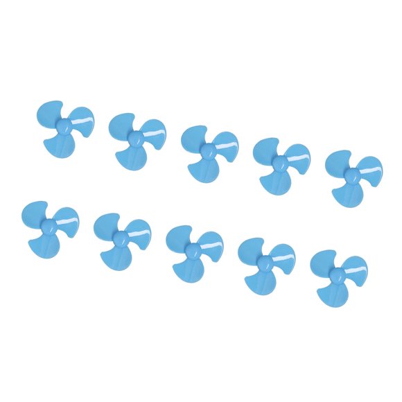 Propellers Replacement, Impact Resistance Easy Replace Durable 3 Blades Propeller For DIY Toys Model Red,Yellow,Green,Blue