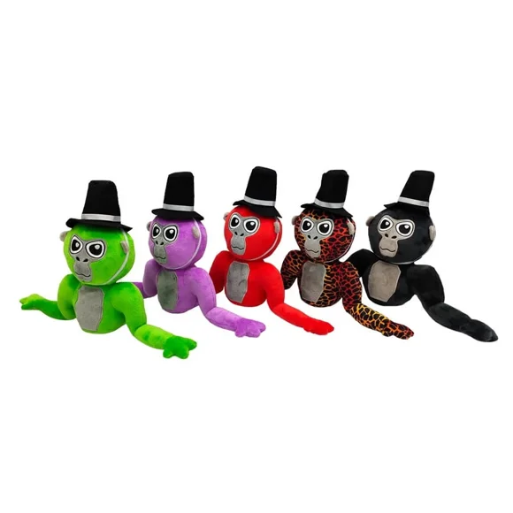 Gorilla Tag Plush Doll Toy Gorilla Monkey Stuffed Animals Toy Doll Kid Gifts