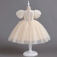 thumbnail image 4 of Cardigans pour Tout-Petits 2t Robes Jeunesse Taille 16 Robe Fille Tout-Petit Enfants Été Manches Courtes Robe Fleurie Robe de Défilé Performance, 4 of 9