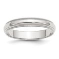 thumbnail image 1 of SS 4mm Half Round Milgrain Size 13.5 Band Size 13.5, 1 of 2
