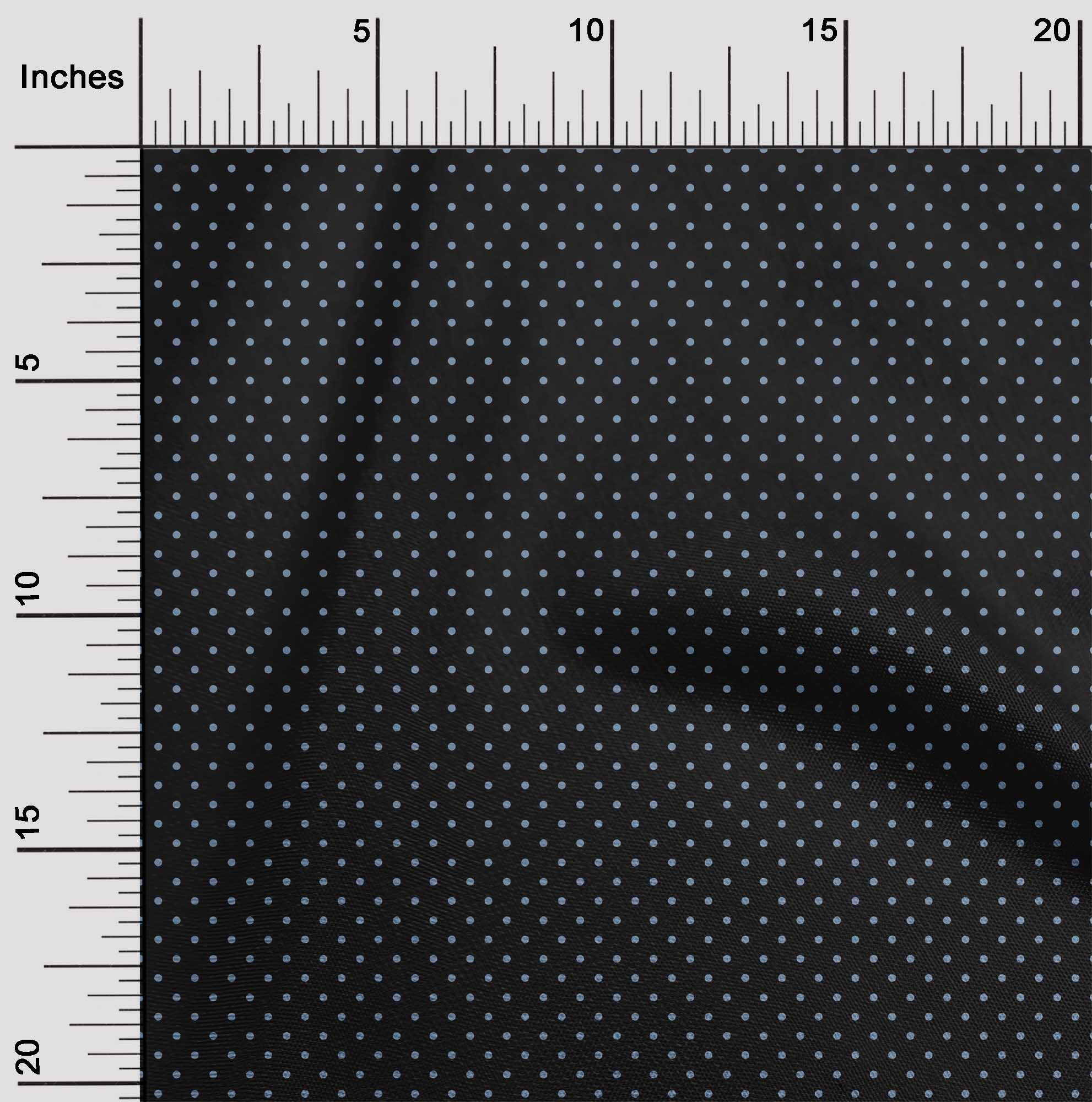 oneOone Georgette Viscose Fabric Polka Dots Fabric Prints By Yard 42 Inch Wide