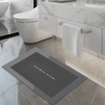 thumbnail image 4 of MesaSe bathroom rugs Clearance 3pc Bathroom Set Rug Mat Toilet Lid Cover Plain Solid Color Bathmats Khaki, 4 of 9