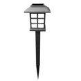thumbnail image 2 of 6PCS Ground Lamp Solar Power Square Garden Lamp Outdoor LED Night Light for Path Walkway, Warm Light, 2 of 9