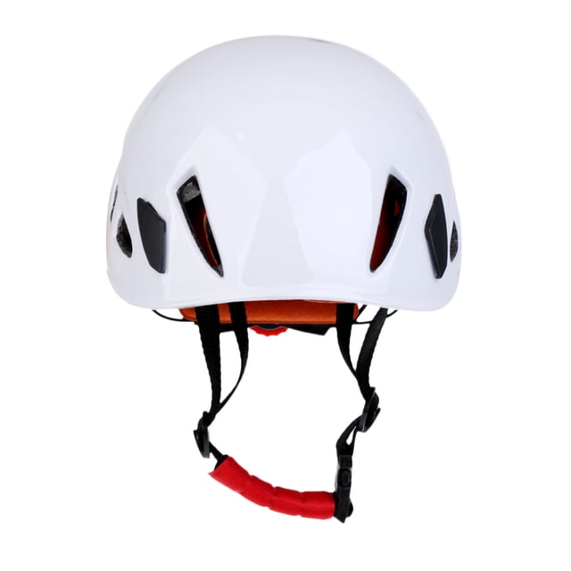 S SERENABLE Casque Professionnel Casque Rigide Équipement de Tête pour Escalade en Plein Air Blanc