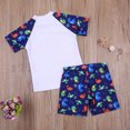 thumbnail image 4 of Xingqing Boy's Cartoon Printed Swimming Suit Children Swimsuit Summer Beach Bathing Suit, 4 of 7