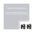 thumbnail image 1 of 2Pcs Gants Chauds Femmes Style Simple Femmes Brossées Style Simple Gant à la Mode Moufles Imperméables à la Sueur Motos Vélos Électriques Rouge, 1 of 6