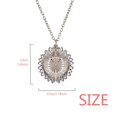 thumbnail image 2 of Infante Proposal Scribble Ingenuity Sunflower Necklace Pendant Locket Jewelry, 2 of 3
