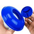 thumbnail image 3 of 1pcs Swimming Pool Bromine Dispenser Strong Floating Chlorine Dispenser for Indoor & Outdoor Swimming Pools Floating Mini Tablet Spa Chemical Dispenser 5” Diameter, 3 of 5