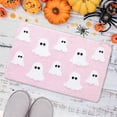 thumbnail image 4 of Living Room Decor,Halloween Pumpkin Rug Non Slip Soft Flannel Like Bath Mat Easy Clean Decor for Doorstep Living Room Bedroom, 4 of 6
