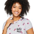 thumbnail image 5 of No Boundaries Women's Pajama 2-Piece Set, 5 of 5