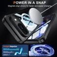 thumbnail image 4 of Case for Google Pixel 10 / Pixel 10 Pro, Compatible MagSafe, 360 Degree Full Cover Built-in Screen Protector and Camera Protector,Full Body Phone Cover for Pixel 10 / Pixel 10 Pro 6.3", 4 of 7