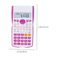 thumbnail image 3 of Professional Scientific Calculator with LCD Display Algebra Geometry Trigonometry Functions Battery Powered Multi-Line Math Tool for Office & Campus, 3 of 6