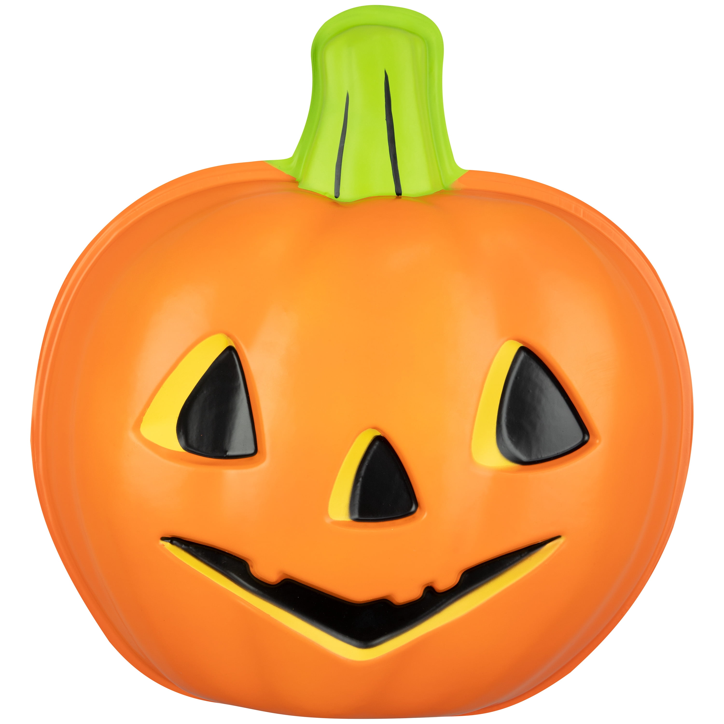 16" Halloween Hanging Vacuform Mask Retro Jack o' Lantern