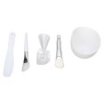 thumbnail image 1 of DIY Facial Mask Tool Silicone Brush Soft Bristle Brush Mixing Bowl Spatula Measuring Cup Set, 1 of 14