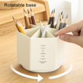 thumbnail image 4 of EIMELI Pen Storage Box Multifunctional Large Capacity Stationery 360 Degree Rotation Pencil Holder Office Supplies, 4 of 10