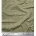 thumbnail image 1 of Soimoi Poly Georgette Fabric Crescent Moon Shirting Print Fabric by The Yard 52 Inch Wide, 1 of 3