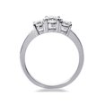 thumbnail image 2 of 1/2ct Three Stone Diamond Ring 14K White Gold, 2 of 2