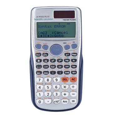 Calculatrice, Calculatrice Scientifique Portative pour Étudiant, Calculatrice Scientifique Complète Portable, Performance Puissante