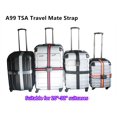 thumbnail image 3 of A99 TSA Adjustable Luggage Straps Grey 1pc Travel Mate Strap Suitcase Packing Belt Travel Accessories Digital Dial Combination Safe Suitcase Lock Strap, 3 of 8