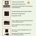 thumbnail image 4 of XY-AP15H 20Wx2 Subwoofer Amplifier APP Control Bluetooth-Compatible Audio Module, 4 of 9