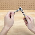 thumbnail image 3 of WorkPro 24-Piece 1/4" Drive Socket Set,Ratchet Handle,Screwdriver Bits, 3 of 6