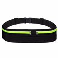 thumbnail image 1 of kurtrusly Lightweight Waist Bag For Jogging Easy And Convenient Adjustable Durable Running Belt Running Bag Green, 1 of 6