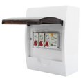 thumbnail image 1 of Boîte à Fusible 2 Voies 40A 30mA RCD + 2 MB Alimentation pour Garage Bâtiment Résidentiel, 1 of 14
