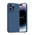 thumbnail image 1 of PANDACO Étui Souple Bleu Marine pour iPhone 14 Pro, 1 of 5