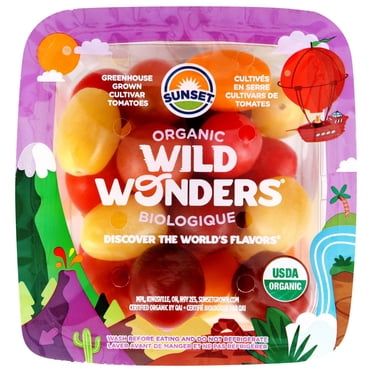 Tomatoes, Wild Wonder Organic Sunset, Clamshell 284 g