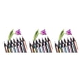 thumbnail image 3 of pitrice 12pack/lot Eco-friendly Colors Metallic Colored Pencils For Artistic Fashion Colors Metallic Pencil 3Set, 3 of 6