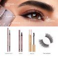 thumbnail image 4 of Mascara Eyeliner Set 4 in 1 False Eyelashes Eyebrow Pencil Kit, 4 of 7