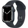 thumbnail image 1 of Restored Apple Watch Series 7 (GPS, 41mm) - Midnight Aluminum Case - Midnight Aluminum (Refurbished), 1 of 2