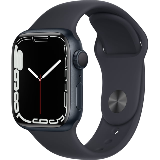 Restauré Apple montre Series 7 (GPS, 41mm) - Midnight Boîtier en aluminium - Midnight Aluminium (rénové)