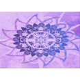 thumbnail image 1 of Ahgly Company Machine Washable Indoor Rectangle Transitional Blossom Pink Area Rugs, 7' x 10', 1 of 7