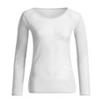 thumbnail image 3 of Chemise en Maille Transparente à Manches Longues pour Femmes Polyester pour Superposition dans Différentes Saisons, 3 of 3