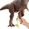 thumbnail image 3 of Jurassic World Super Colossal Carnotaurus Dinosaur Figure & 2 Minis, 39 Inch Articulated Toy - Walmart Exclusive, 3 of 6