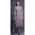 thumbnail image 3 of Bimba Kurta Longue Droite pour Femmes Coupe Régulière Tunique Kurti Décontractée Moyen, 3 of 6