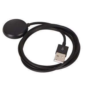 Chargeur de montres pour Google Pixel Portable USB Câble de recharge de montre sans fil magnétique pour le bureau de voyage à domicile noir