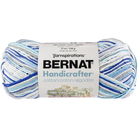 Bernat® Handicrafter® Ombre Yarn, Cotton #4 Medium, 12oz/340g, 573 Yards