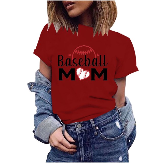 Birdeem Fashion Woman Print Round-Neck Short Sleeve T-Shirt Printing Loose Blouse Tops